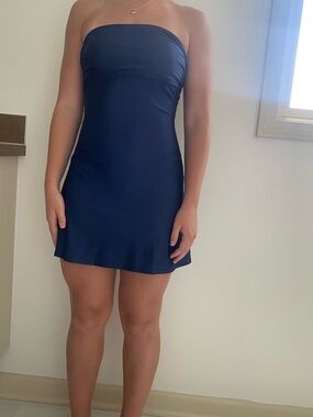 Windsor Strapless Navy Mini Dress